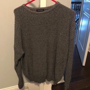 american apparel grey sweater